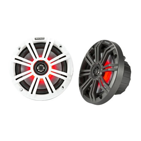 6.5IN 195W COAXIAL LED MARINE SPEAKER PAIR