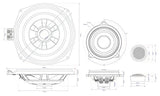 MTX AUDIO TX6 SERIES BMW OEM UPGRADE SPEAKERS - TX6BMW