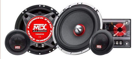 MTX AUDIO TX6 SERIES 6.5" COMPONENT SPEAKERS - TX665S